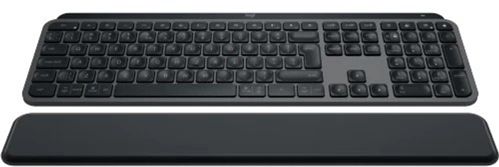 Бездротова клавіатура Logitech MX Keys S Advanced Wireless Illuminated with PALMREST Graphite (920-011589) - зображення 3