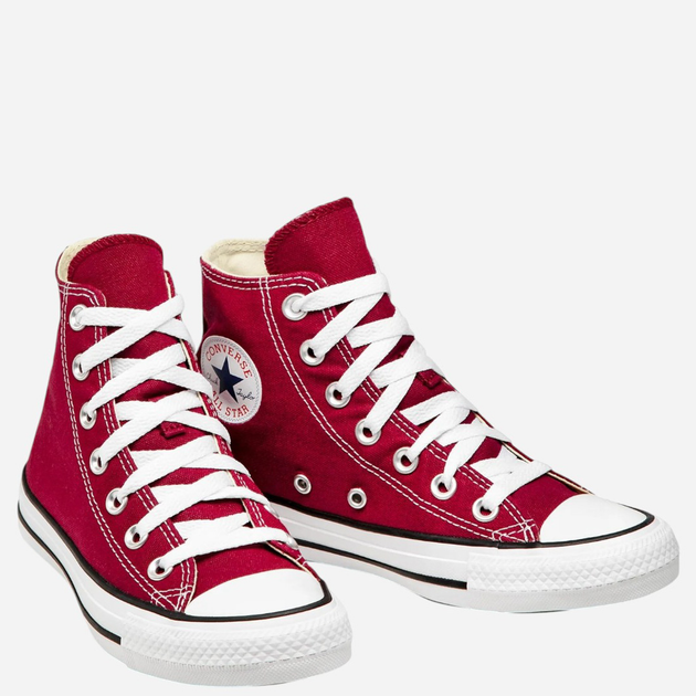 Trampki damskie materiałowe wysokie Converse Chuck Taylor All Star Seasonal M9613C 36.5 (4US) Bordowe (886952781927) - obraz 2