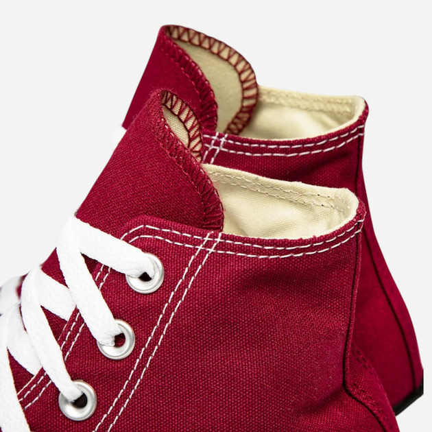 Жіночі кеди високі Converse Chuck Taylor All Star Seasonal M9613C 38 (5.5US) Бордові (886952781958) - зображення 5