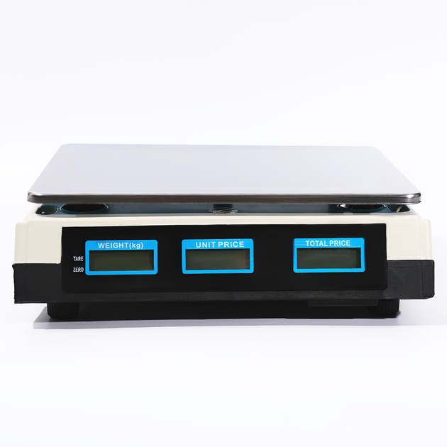 Электронные торговые весы до 30 кг Digital Lion ACS-A9, торговые весы для точности до 5г, white - изображение 3
