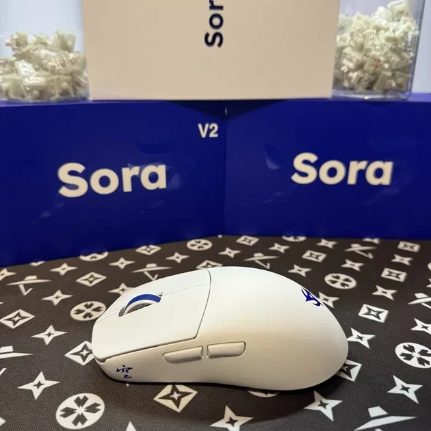 Игровая беспроводная мышь Ninjutso Sora V2 (39g) (Omron) Белая - Фото 6 Игровая беспроводная мышь Ninjutso Sora V2 (39g) (Omron) Белая - изображение 6