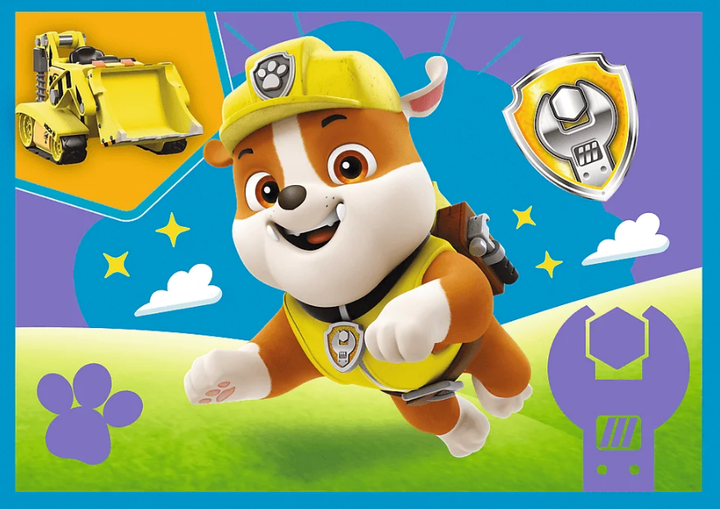 Пазли 4 в 1 PAW Patrol, Running Pupies. Щенячий патруль (12,24,20,15 ел.) 34628 (Trefl) - Фото 2 Пазли 4 в 1 PAW Patrol, Running Pupies. Щенячий патруль (12,24,20,15 ел.) 34628 (Trefl) - изображение 2