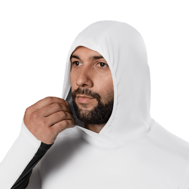 Лонгслів Camotec Chiton AirPro Hood Білий (8707), 2XL - зображення 5