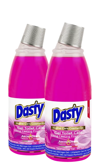 Гель для чистки и борьбы с камнем, дезинфекция унитаза Dasty Professional Parfume Floral WC-Reiniger gel Entkalker 750мл - изображение 7