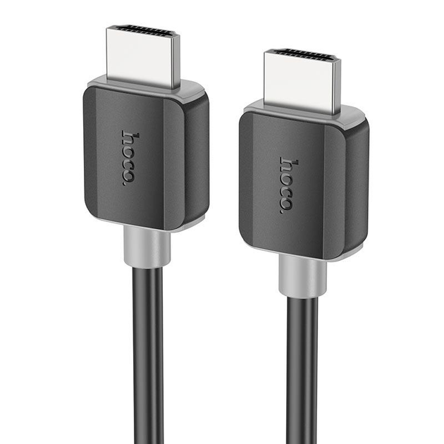 Кабель HOCO US08 HDMI to HDMI 4K HD Data Cable HDMI v2.0 2м Black (6931474799395) - Фото 2 Кабель HOCO US08 HDMI to HDMI 4K HD Data Cable HDMI v2.0 2м Black (6931474799395) - изображение 2