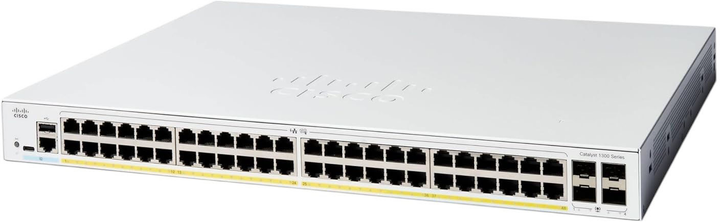 Комутатор Cisco Catalyst 1300 (C1300-48FP-4G) - зображення 1