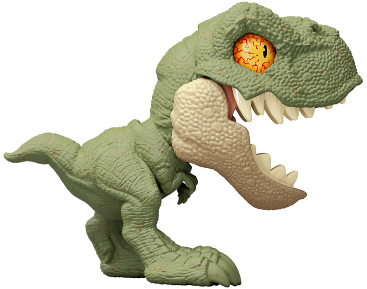 Figurka Mattel Jurassic World Mighty Little Biters Tryannasaurus Tex (194735293513) - obraz 3
