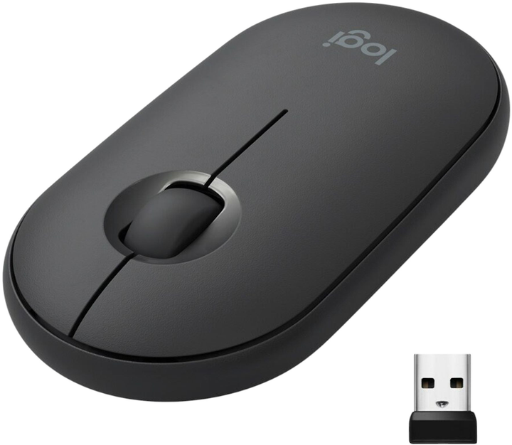 Mysz Logitech M350 Wireless/Bluetooth Graphite (910-005718) - obraz 5