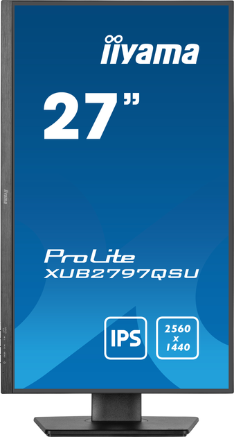 Монітор 27" iiyama ProLite XUB2797QSU-B2 - зображення 4