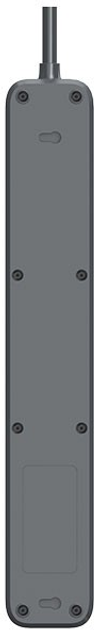 Listwa zasilająca Tracer Power Line+ Mobile Ready 4 gniazd 3 USB-A 1.5 m Graphite (TRALIS47027) - obraz 4