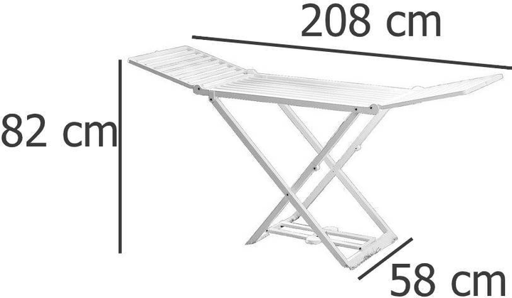 Suszarka do bielizny Progarden Alicante rozkładana (8009271003989) - obraz 3