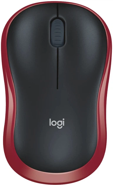 Mysz Logitech M185 Wireless czerwona (910-002237/910-002240) - Zdjęcie 1 Mysz Logitech M185 Wireless czerwona (910-002237/910-002240) - obraz 1