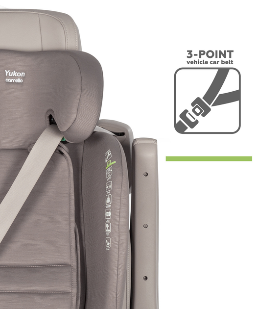 Автокресло универсальное детское Carrello Yukon CRL-15808 Deepwater Grey i-Size - изображение 7