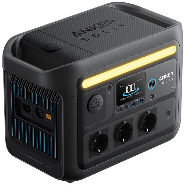 Зарядна станція Anker Solix C800X / 1200 Вт / 768 Вт⋅год / LiFePO4 (A1755311) - зображення 5