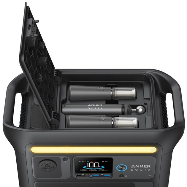 Зарядна станція Anker Solix C800X / 1200 Вт / 768 Вт⋅год / LiFePO4 (A1755311) - зображення 6