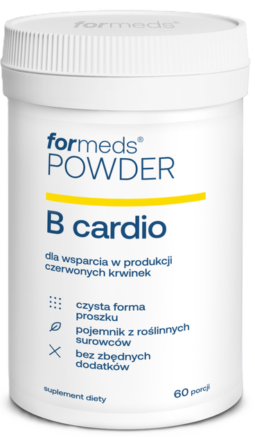 Дієтична добавка Formeds Powder B Cardio 60 порцій (5903148622927) - зображення 1