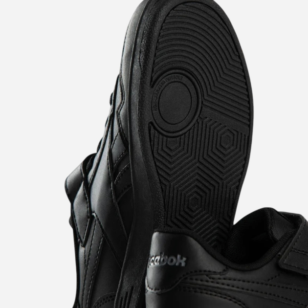 Buty sportowe chłopięce na rzepy Reebok Court Advance Elastic & Top Strap 100222425 32 (1.5US) Czarne (1200161503580) - obraz 6