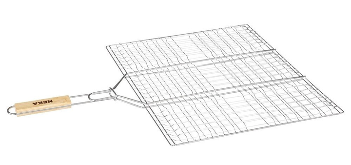 Kratka do grillowania Neka ze stali nierdzewnej, drewniana rączka (3560239381853) - obraz 1