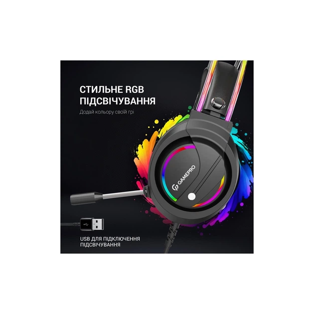 Наушники GamePro HS733 Black - изображение 10