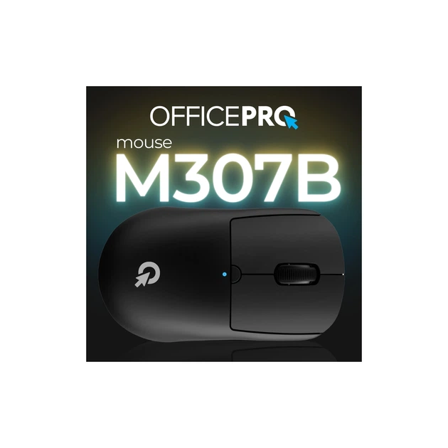 Мышка OfficePro M307B Silent Click Wireless/Bluetooth Black (M307B) - изображение 5