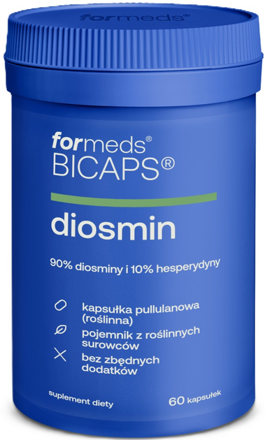 Suplement diety Formeds Bicaps Diosmin 60 kapsułek (5903148620190) - obraz 1