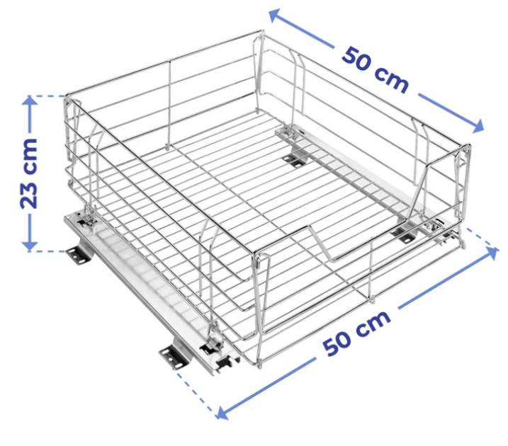 Organizer do przechowywania Maximex 50 x 23 x 50 cm (4008838165911) - obraz 6