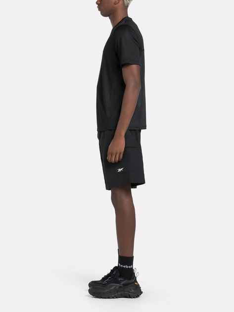 Koszulka sportowa męska Reebok Running Ss Speedwick Tee 100070571 XL Czarna (4066761025283) - obraz 3