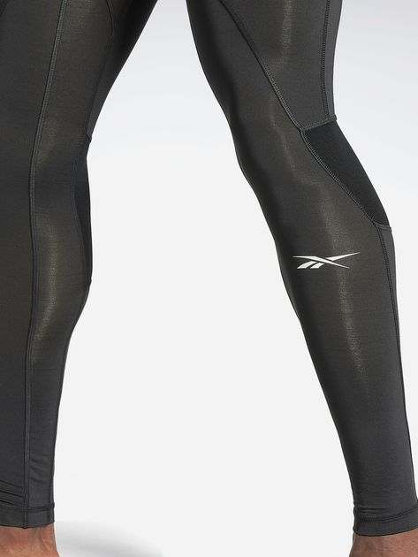 Тайтси чоловічі Reebok Id Train Compr Tight 100055052 XL Чорні (4065431069039) - зображення 5