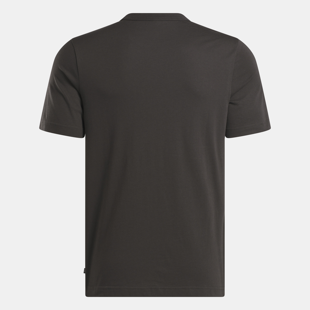Футболка бавовняна довга чоловіча Reebok Gs Hs Attack Tee 100218839 L Темно-сіра (1200161542213) - зображення 5