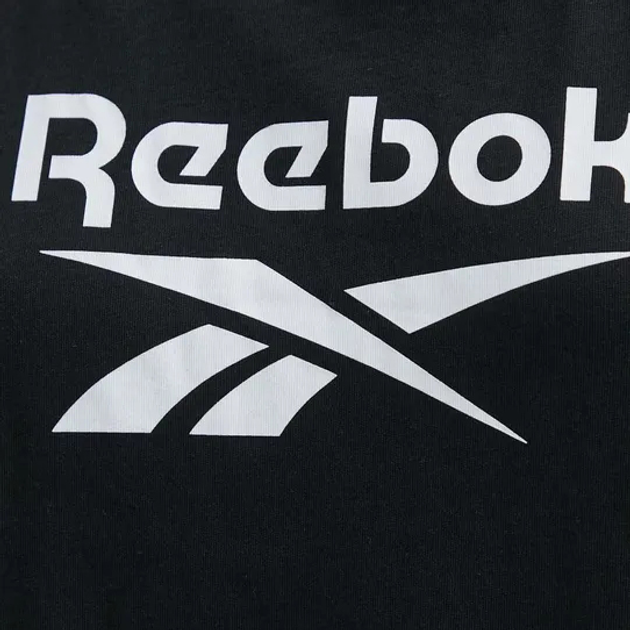 Спортивна майка жіноча Reebok Identity Big Logo Tank 100034778 L Чорна (4066762823222) - зображення 5
