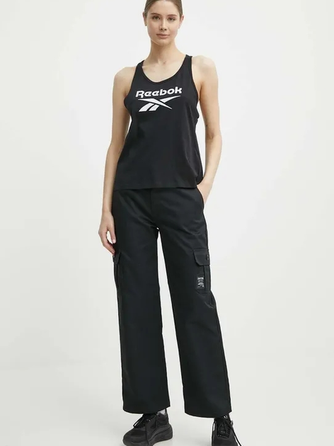 Tank top damski Reebok Identity Big Logo Tank 100034778 XL Czarna (4066762823291) - obraz 3