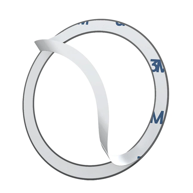 Магнитная пластина-держатель для телефона Halo Series Magnetic Metal Ring (2 шт.) Black, Baseus (PCCH000001) - изображение 5