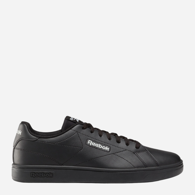 Sneakersy męskie Reebok Court Clean 100074370 47 (12UK) Czarne (1200143034569) - obraz 1