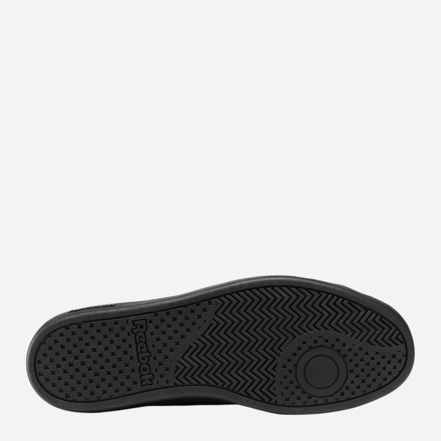 Підліткові кеди для хлопчика Reebok Court Clean 100074370 38 (6US) Чорні (1200143034163) - зображення 4