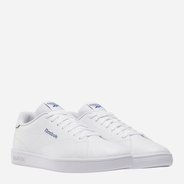 Чоловічі кеди низькі Reebok Court Clean 100208888 41 (8.5US) Білі з блакитним (1200161387388) - зображення 2