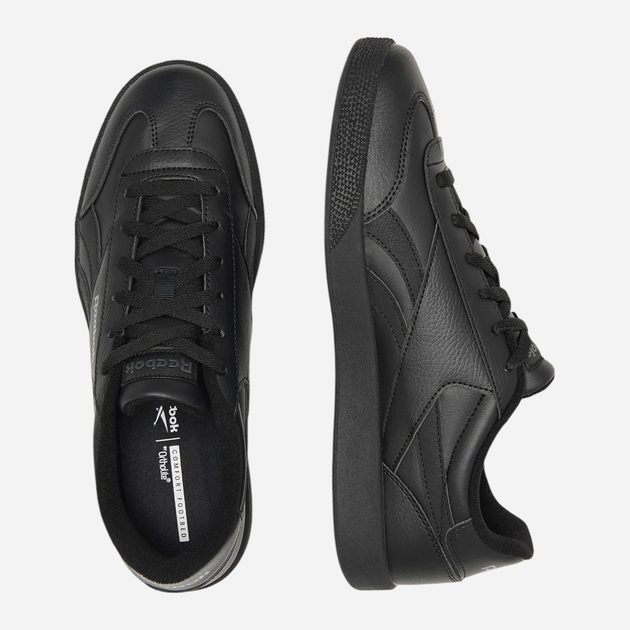 Чоловічі кеди низькі Reebok Smash Edge S 100008254 42.5 (8.5UK) Чорні (4065427077116) - зображення 4