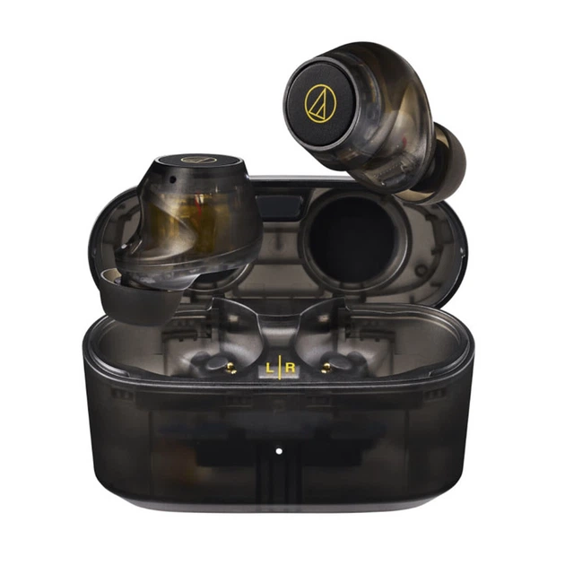 Навушники Audio-Technica ATH-CKS30TW+TBK Transparent Black - Фото 2 Навушники Audio-Technica ATH-CKS30TW+TBK Transparent Black - изображение 2