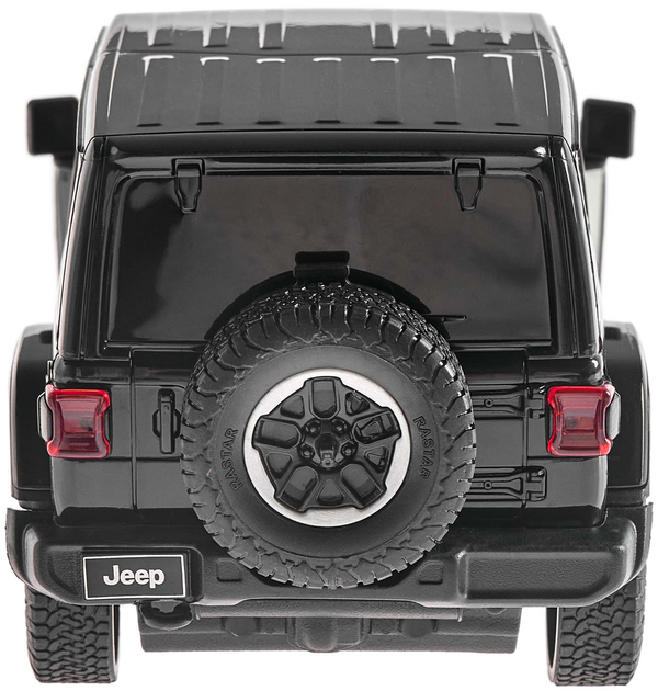 Samochód Rastar JEEP Wrangler JL 1:24 Czarny (6930751315235) - obraz 7