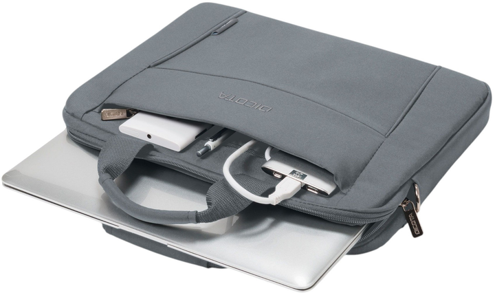 Torba na laptopa Dicota Eco Slim Case BASE 13-14.1" Grey (D31305-RPET) - obraz 4
