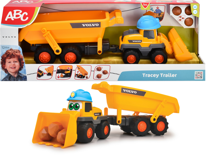 Traktor Dickie Toys ABC Volvo Tracy 65 cm (4006333086670) - obraz 2