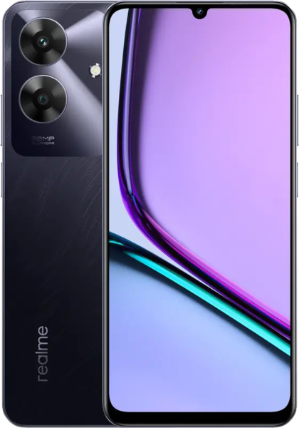 Смартфон Realme Note 60 4/128Gb Marble Black - Фото 1 Смартфон Realme Note 60 4/128Gb Marble Black - зображення 1