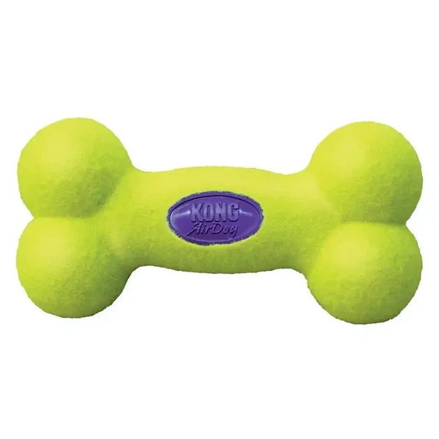 Игрушка для собак средних пород, воздушная кость (Конг) KONG AirDog Squeaker Bone 15,9 см M - изображение 2