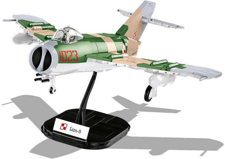 Конструктор детский самолет LIM-5 Polish Air Force 1959 COBI 5824 - Фото 2 Конструктор детский самолет LIM-5 Polish Air Force 1959 COBI 5824 - изображение 2
