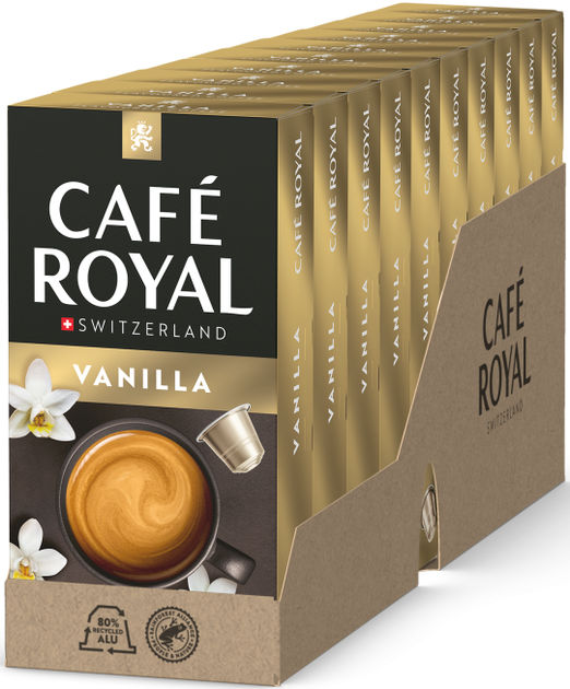 Кава в капсулах Nespresso Cafe Royal Vanilla 10 капсул - Фото 1 Кава в капсулах Nespresso Cafe Royal Vanilla 10 капсул - изображение 1