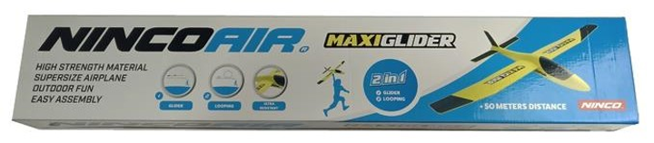 Szybowiec Nincoair Maxi Glider 2 w 1 NH92030 850 mm (8428064920300) - obraz 3