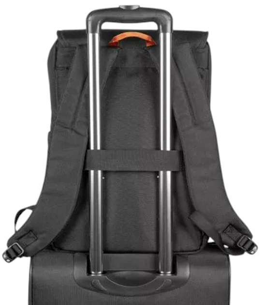 Plecak na laptopa Natec Niala Ginger Orange 15.6" Black (NTO-2240) - obraz 10