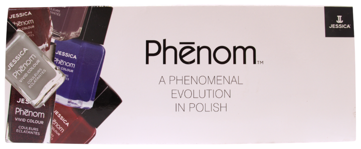 Zestaw Jessica Phenom Vivid Color Lakier do paznokci 000 Finale Shine 15 ml + Lakier do paznokci 020 Barbie Pink 14 ml + Lakier do paznkci 022 Geisha Girl 14 ml + Lakier do paznokci 024 Leading Lady 14 ml (687493058024) - obraz 1