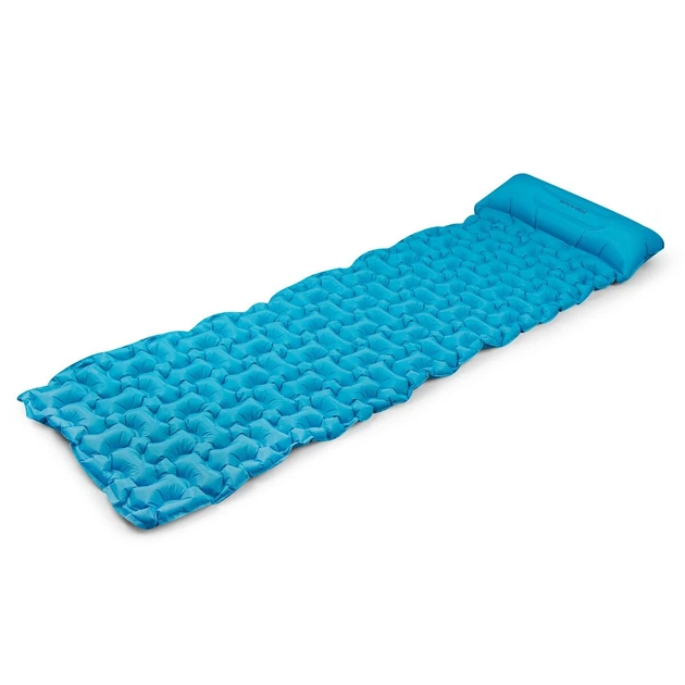 Materac dmuchany Spokey AIR BED 941061 trekkingowy 213 x 62 x 6 cm Niebieski (5905339410610) - obraz 2