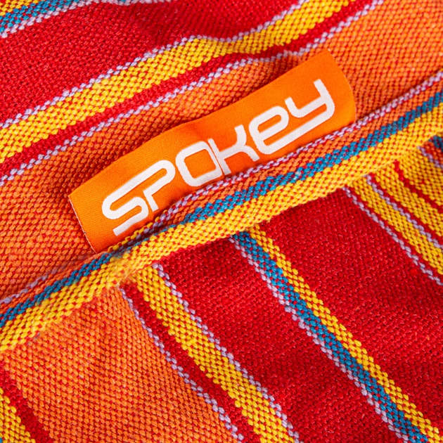 Hamak Spokey IPANEMA 928603 Brazylijski 200 x 100 cm Czerwono-żółty (5902693286035) - obraz 5