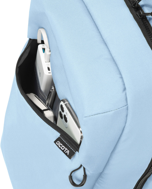 Рюкзак для ноутбука Dicota Commuter 13-16" Ice Blue (D32122-RPET) - зображення 5